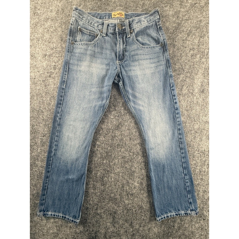 Wrangler 20X Jeans 28x29 Light Wash Western Rodeo Bootcut Cowboy Denim